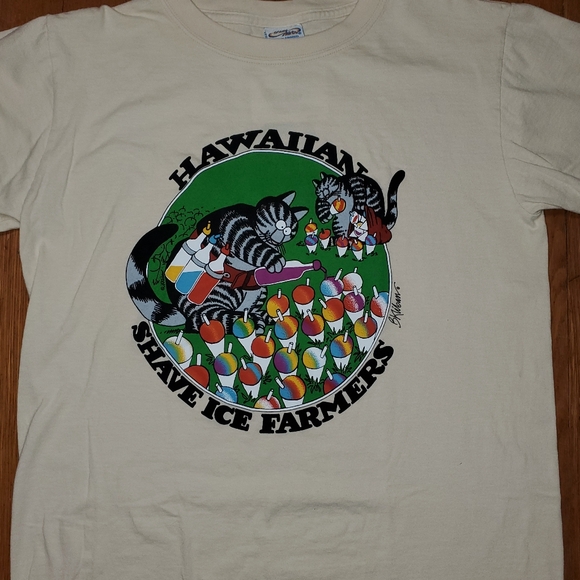 crazy shirts Tops - Hawaiian Shave Ice Farmers TShirt